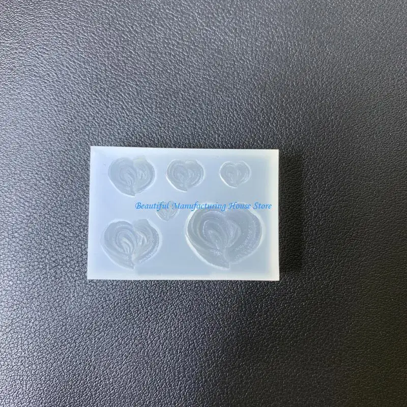 

E56A Reusable Cookie Pattern Silicone Mold for Resin Art DIY Gift Making and Decorative Crafting Activities Jewelry Tool