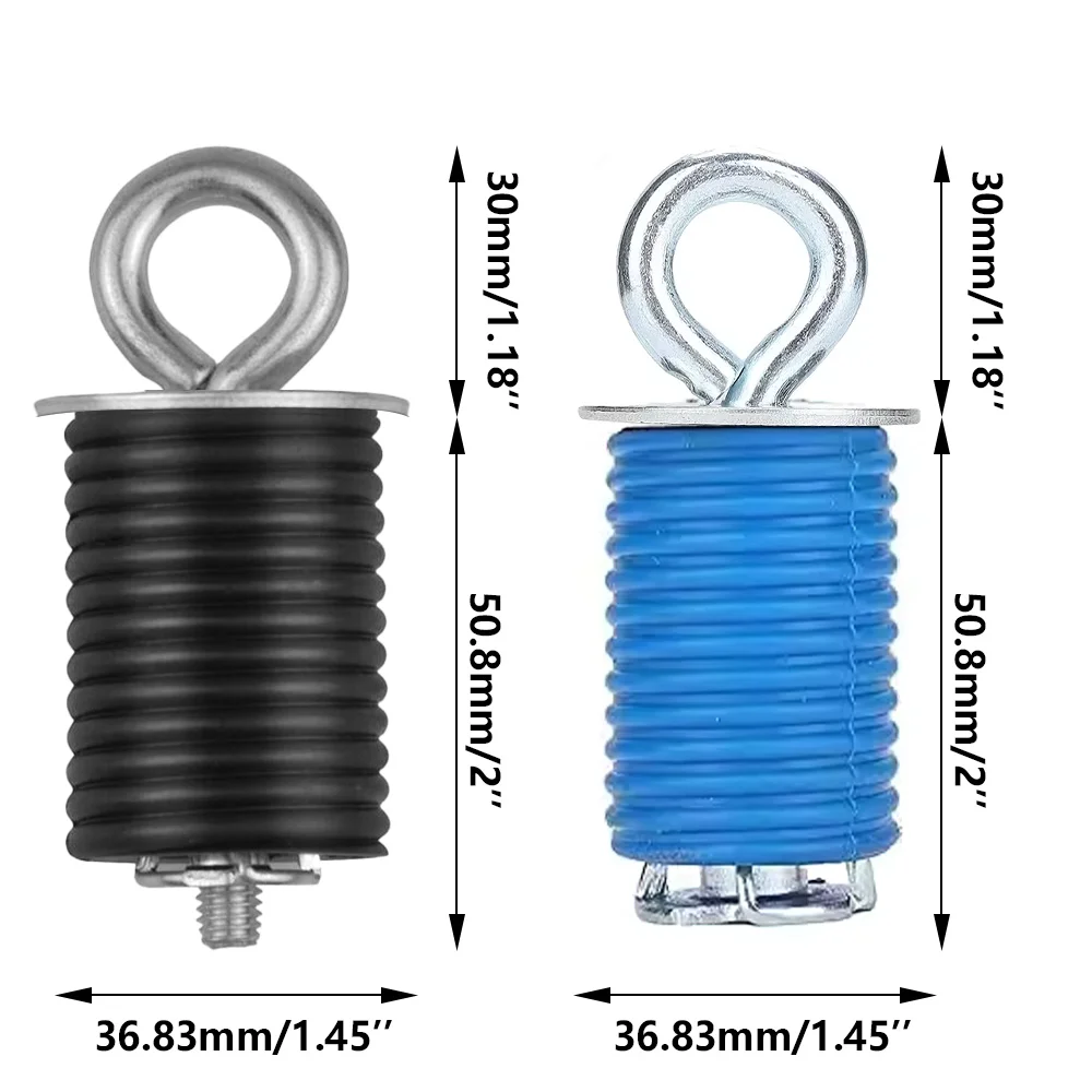 

Tie Down Anchors Fixed Buckle Anchor Black For Polaris General Ranger with 1-7/16" hole Blue for RZR Sportsman Ace with 1" hole
