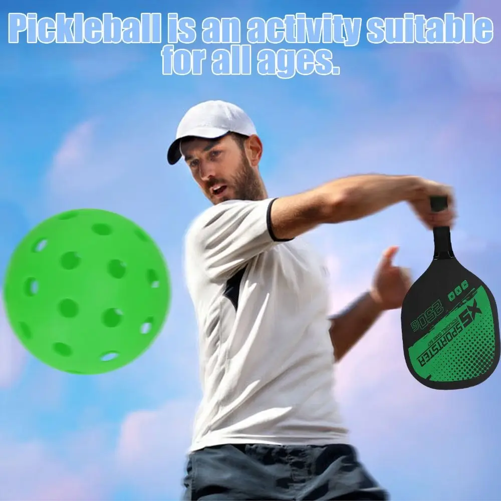 

2 Rackets & 4 Pickleballs Pickleball Rackets Set Wooden with Bag Pickleball Paddle Pickleball Accessories Pickleball Racquet