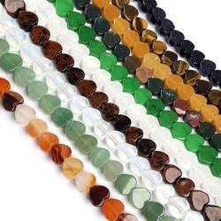 자연석 비즈 하트 모양 광택 보석 간격 느슨한 절연 루즈 비즈, 쥬얼리 제작 Diy 목걸이 팔찌 선물