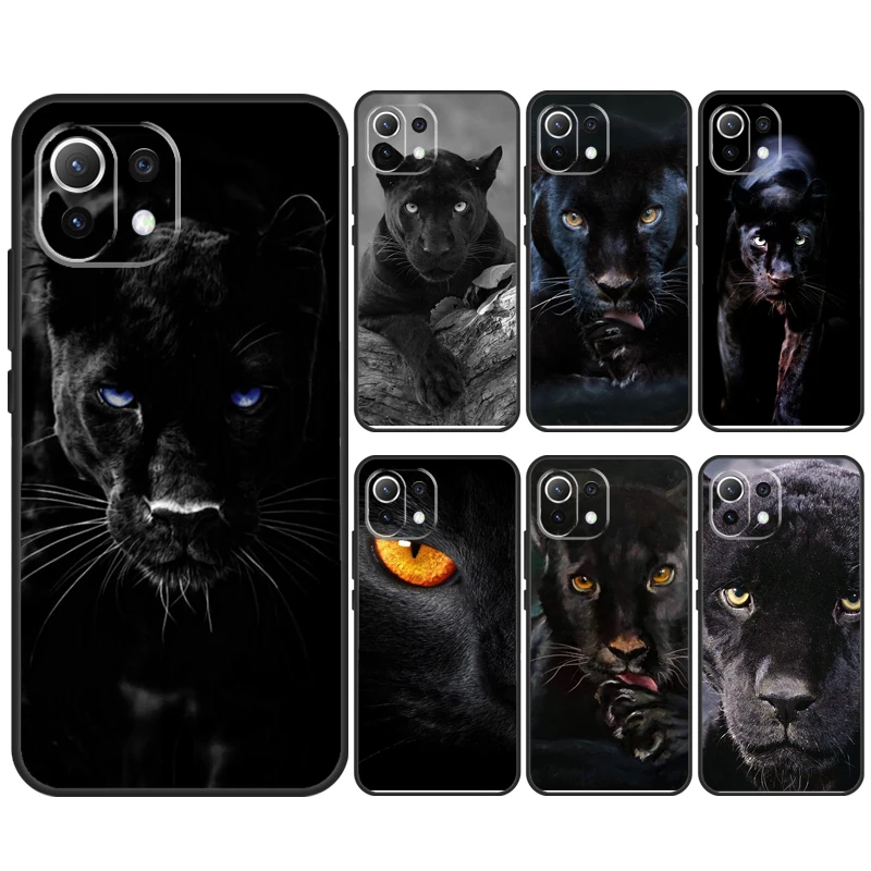 Cheetah Panther Cover For POCO M6 X6 Pro X3 X4 X5 M5s F3 F5 Xiaomi 13T Pro 11T 12T 12 13 Lite 14 Ultra Case