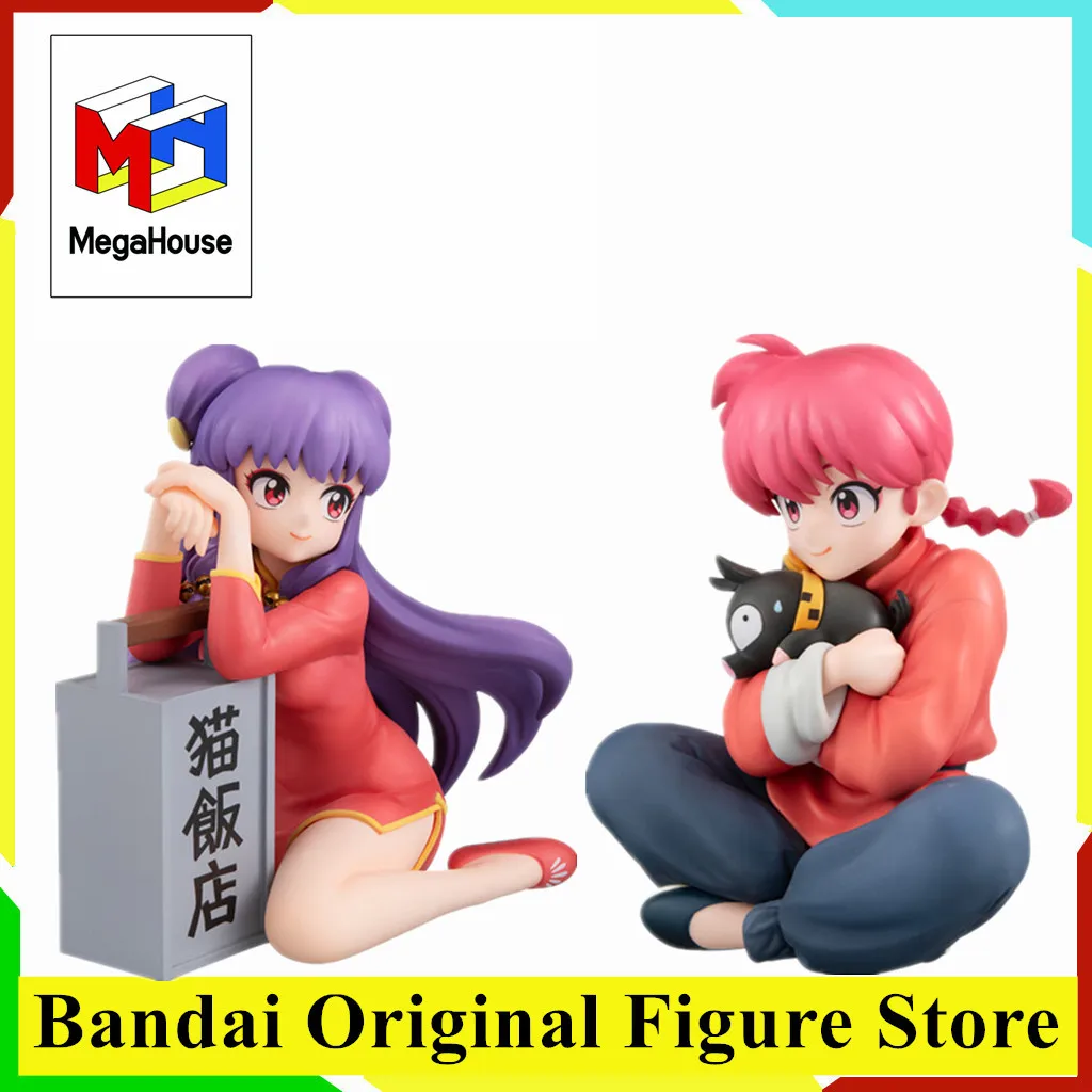 

Original MegaHouse MH GEM Saotome Ranma shampoo Action Figure Toys PVC Model Collection Anime Figurine Doll Gift