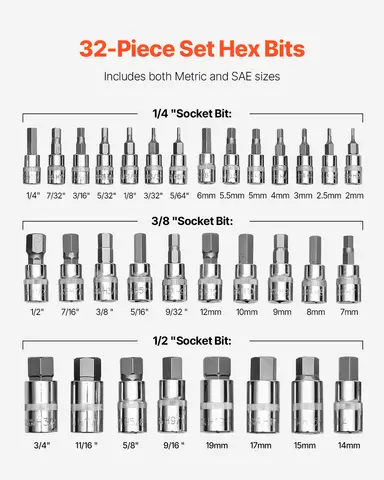 10 best sales मीट्रिक सॉकेट सेट - №7