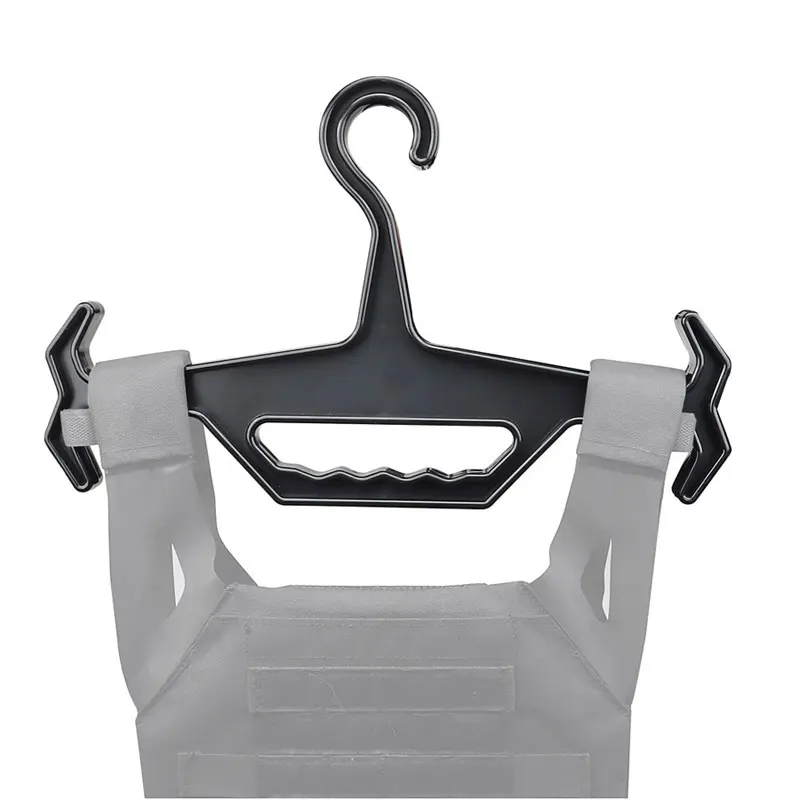 

Tactical Thickened Vest Heavy Duty Hanger Airsoft Vest Hanger Plastic Strong Handle Carrier Sports Equipment NA19
