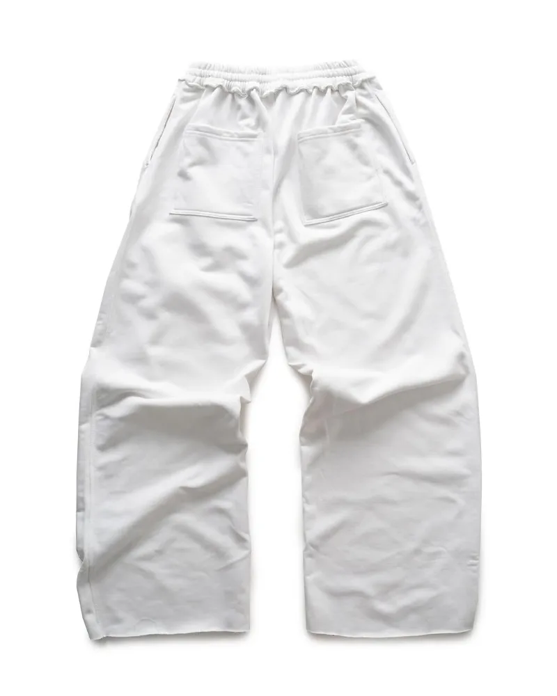 Pantaloni casual da donna da uomo con coulisse bianca nera con motivo a lettere Y2K europei americani Pantaloni alla moda da strada gotici Harajuku