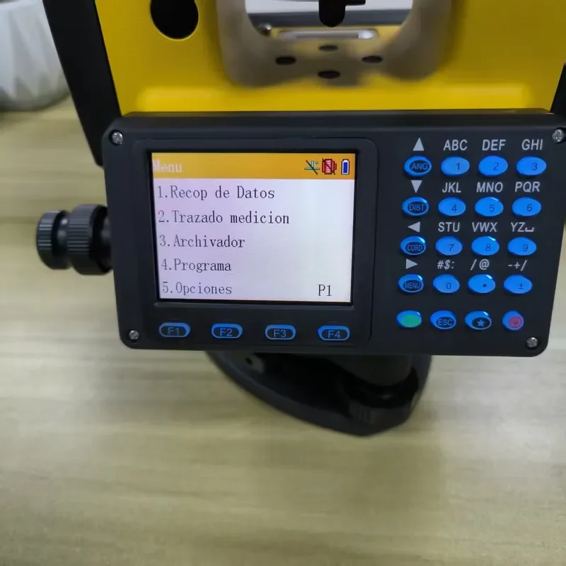 Apeks AM02 Total Station 2'' Accuracy 1000M Reflectorless One Key Measurement Multi-Language Surveying Instrument R1000