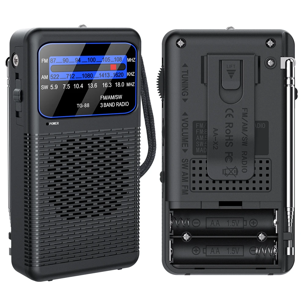 Portable Am/Fm/Sw R…