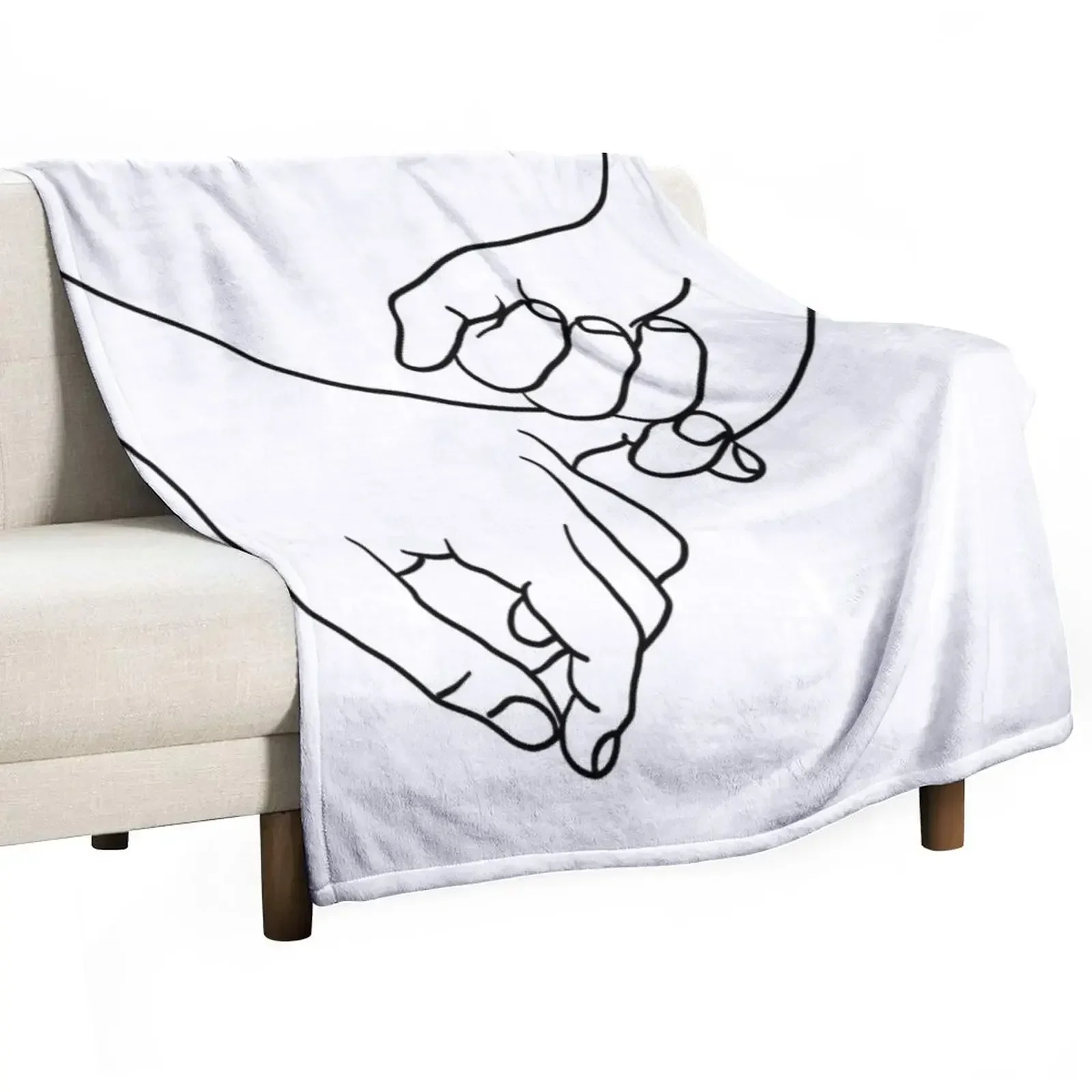 

Pinky Promise Throw Blanket Beach Blankets For Bed Decoratives Blankets