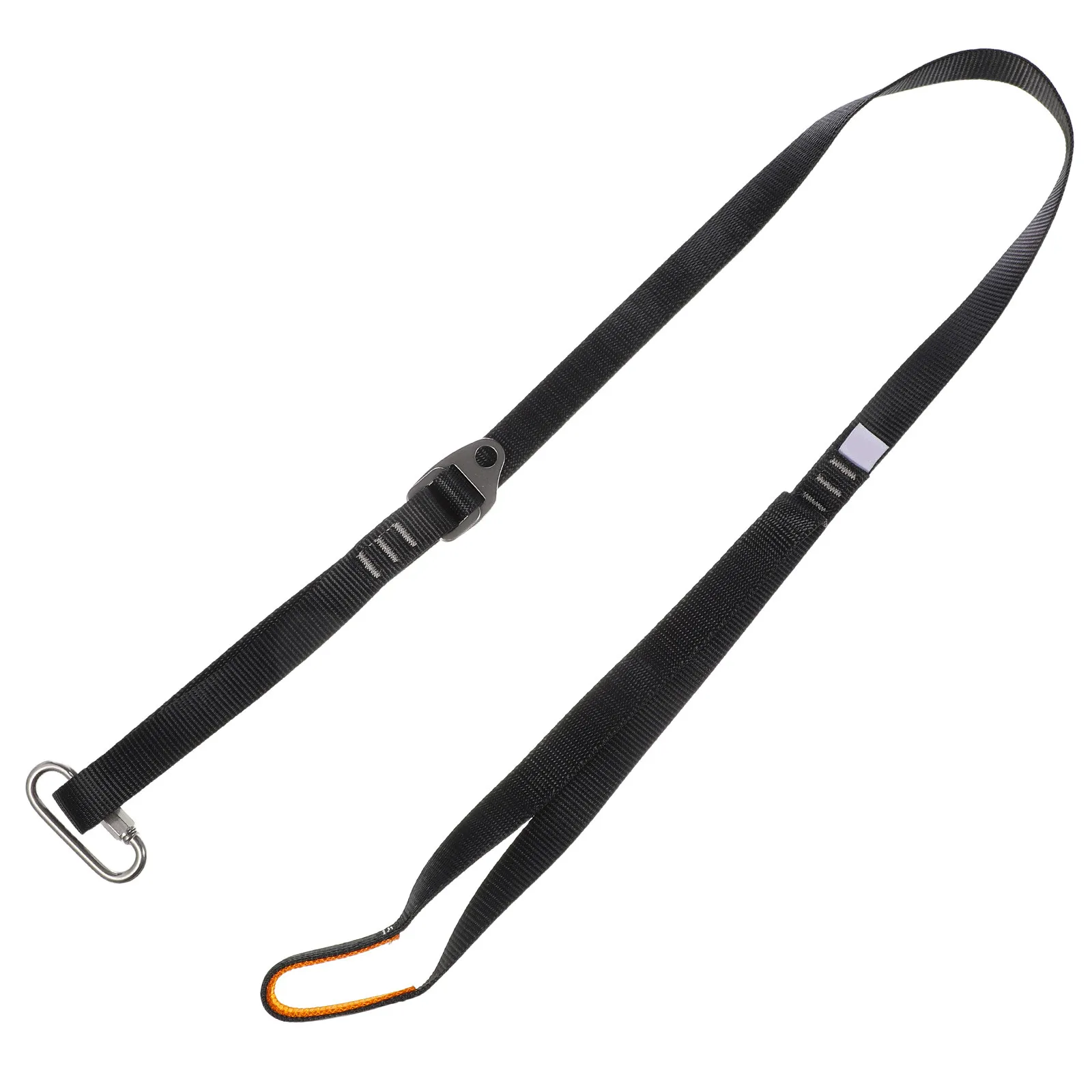 Adjustable Ascender Foot Sling High Strength Webbing Foot Loop for Rock Climbing Caving Mountaineering