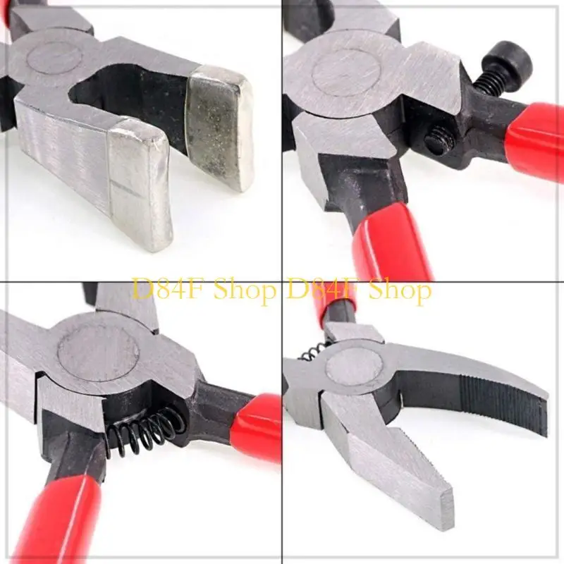 D84F Glass Cutting Tool Set Glass Nipper Glass Running Plier for Stained Glass