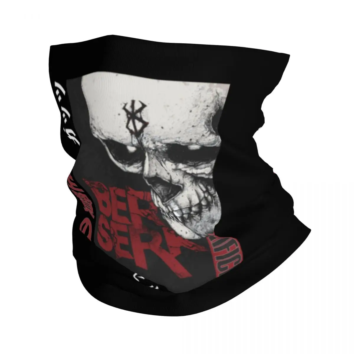 Brand Of Sacrifice Berserk Guts Bandana Neck Cover Printed Balaclavas Face Scarf Cycling Running Unisex Adult Washable