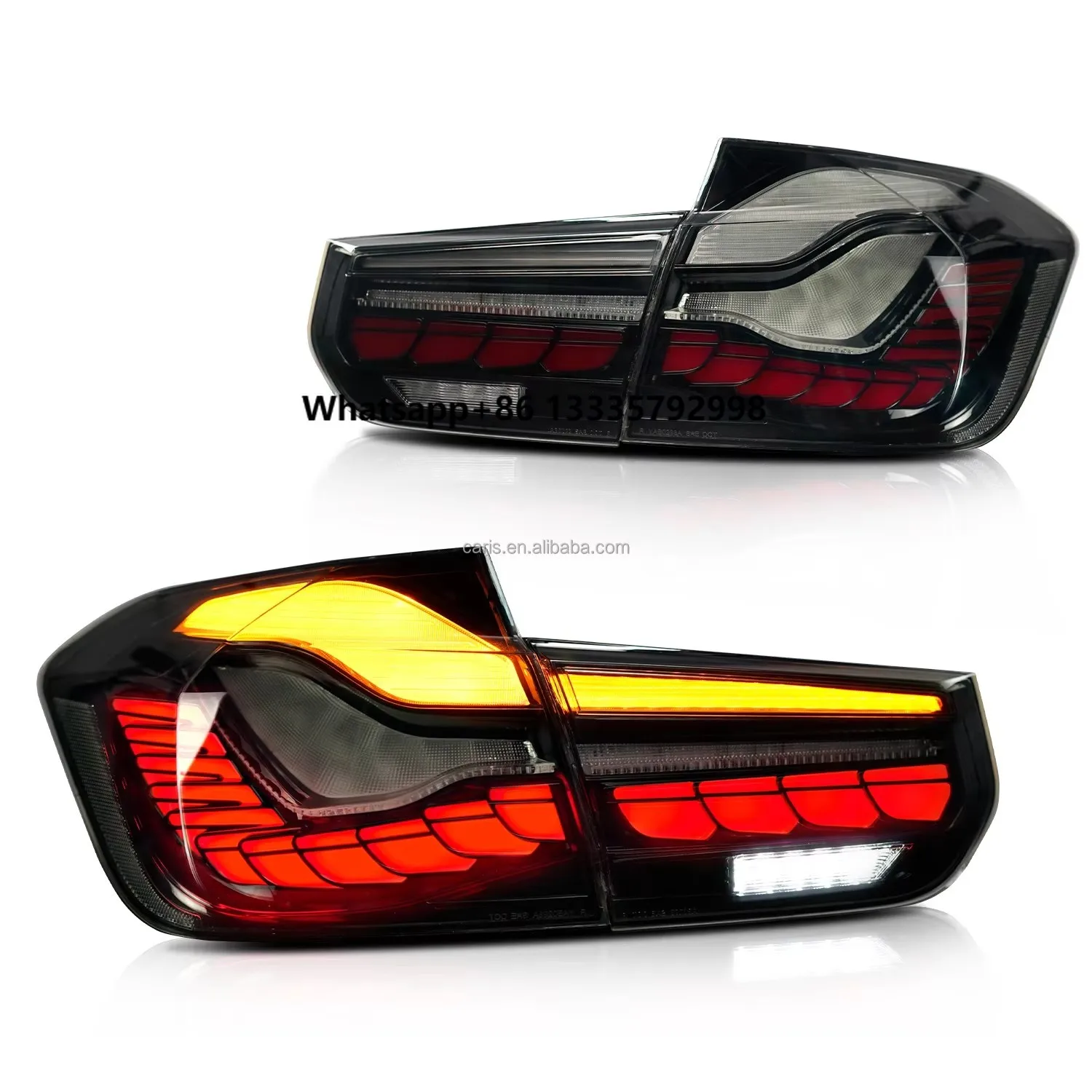 

Archaic Led Tail Lamp for BMW3 Series Led Taillight M3 Design Look Tail Lights 2013-2018 for F30 F35 F80 Car Rear Lamp - Black