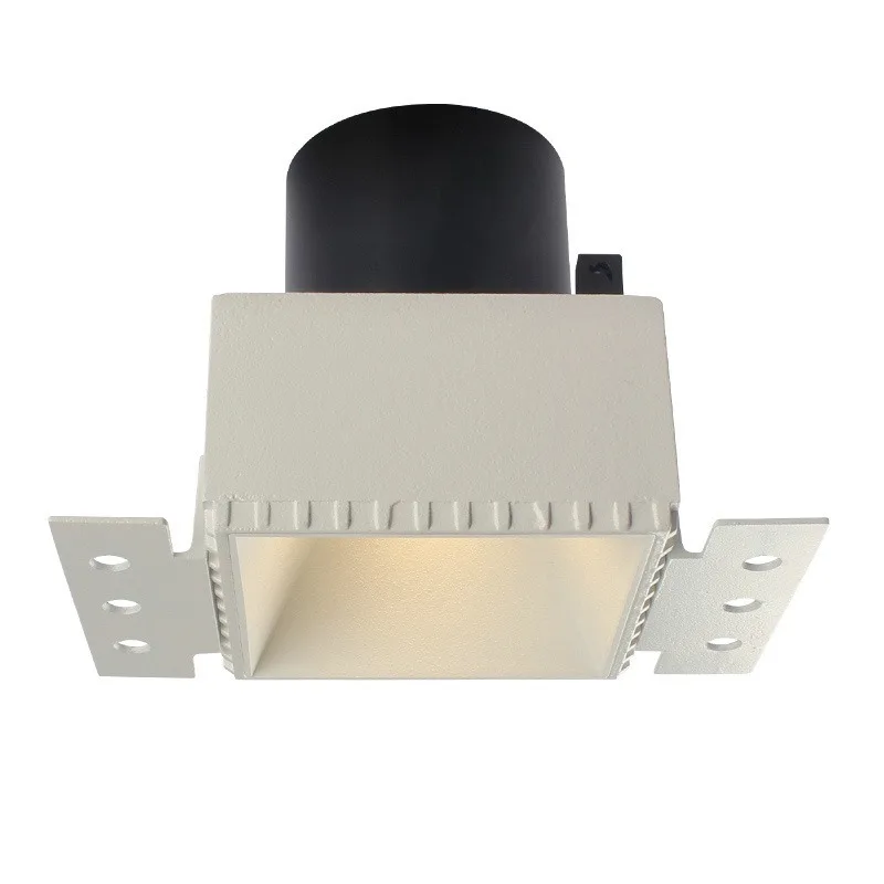 Open-hole recessed downlight, double-head module removable spotlight