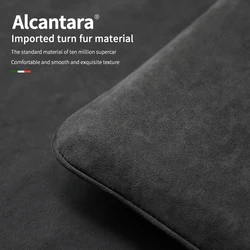 Alcantara suede car seat four seasons universal winter and summer household plush thickening monolithic
