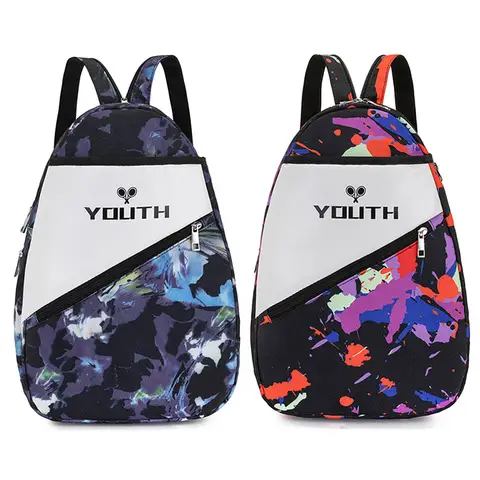 Oxford Tenisracketryggsäck Stor kapacitet Axelväskor Multifunktionell Slitstark med Dragkedja Utomhustillbehör 8 best sales racketväska - №7