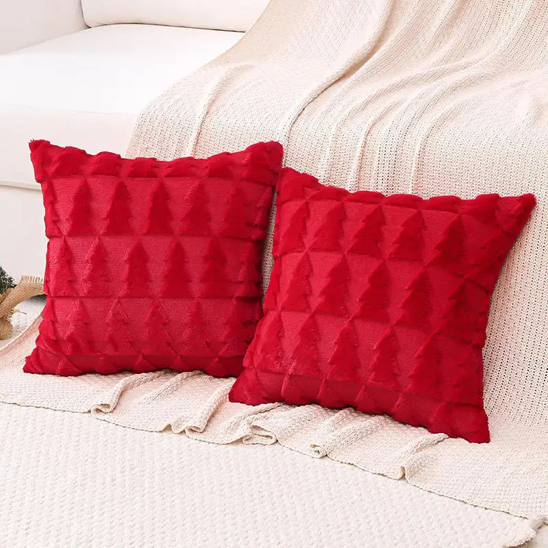 1PC Weihnachten dekorative Kissenbezüge Kissenbezug Couch Kissenbezug für Couch Sofa Urlaub Festivals Winter Home Dekoration – Detail 10