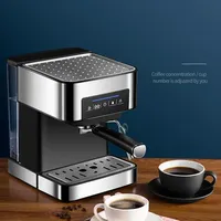 Ltalian Coffee Machine Home Coffee Makers Semi-automatic Steam Milk Foam Office 20bar Expresso Coffee Machine