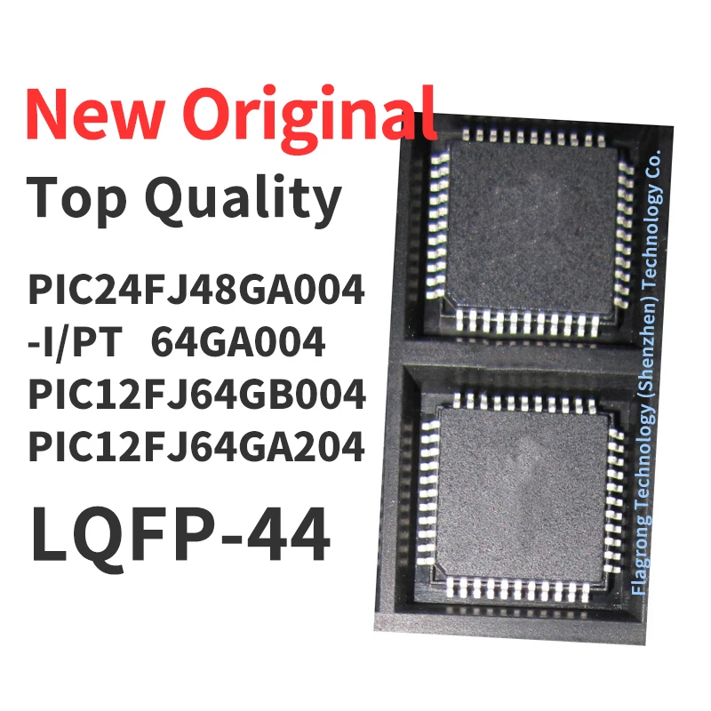 

1 Piece PIC24FJ48GA004 PIC24FJ64GA004 PIC24FJ64GB004 PIC24FJ64GA204 -I/PT TQFP-44 QFP Chip IC New Original