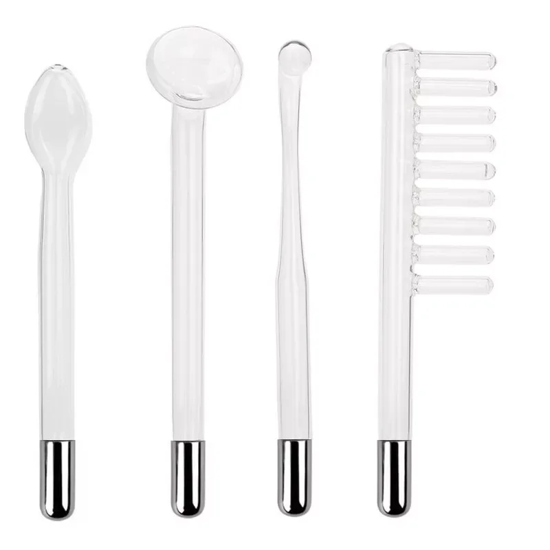 4in1 Handheld High-Frequency Wave Skincare And Beauty Device With Neon Light Electrode Tube For Vibrant Smooth And Elastic Skin - Image 2