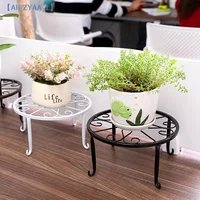 【ZYAA-1】Metal Potted Plant Stands Duty Rustproof Iron Round Flower Pot Stands Plant Holder Support Rack Plant Stand Rack - Image 2