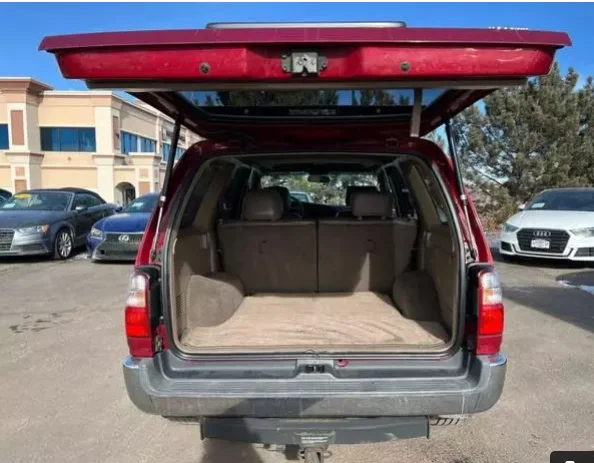 2PC Back Door Stay For 1995-2002 Toyota 4Runner N180 Toyota Hilux Surf/SW4 Wagon Rear Tailgate Boot Gas Struts Prop Lift Support