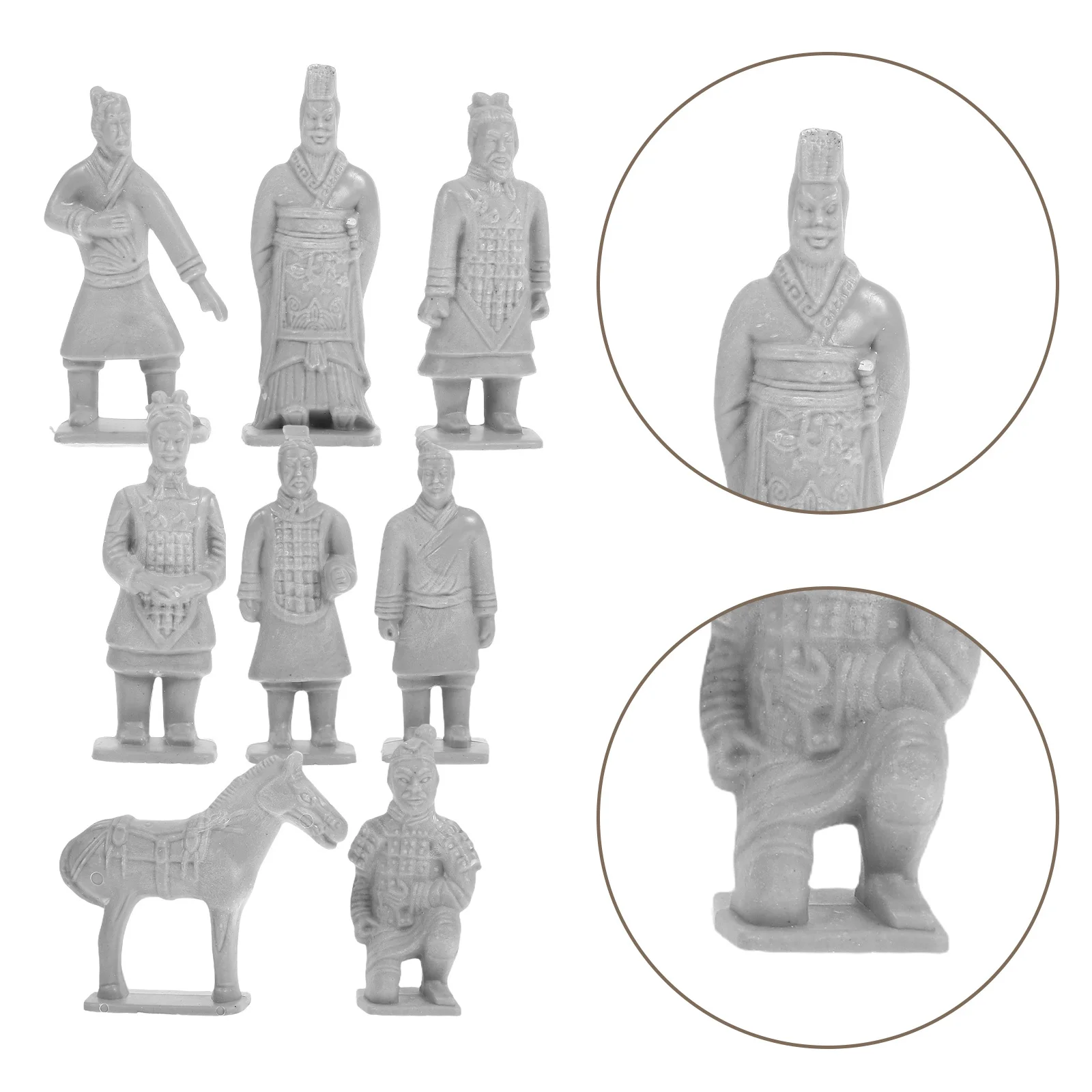 8Pcs Terracotta War… - image
