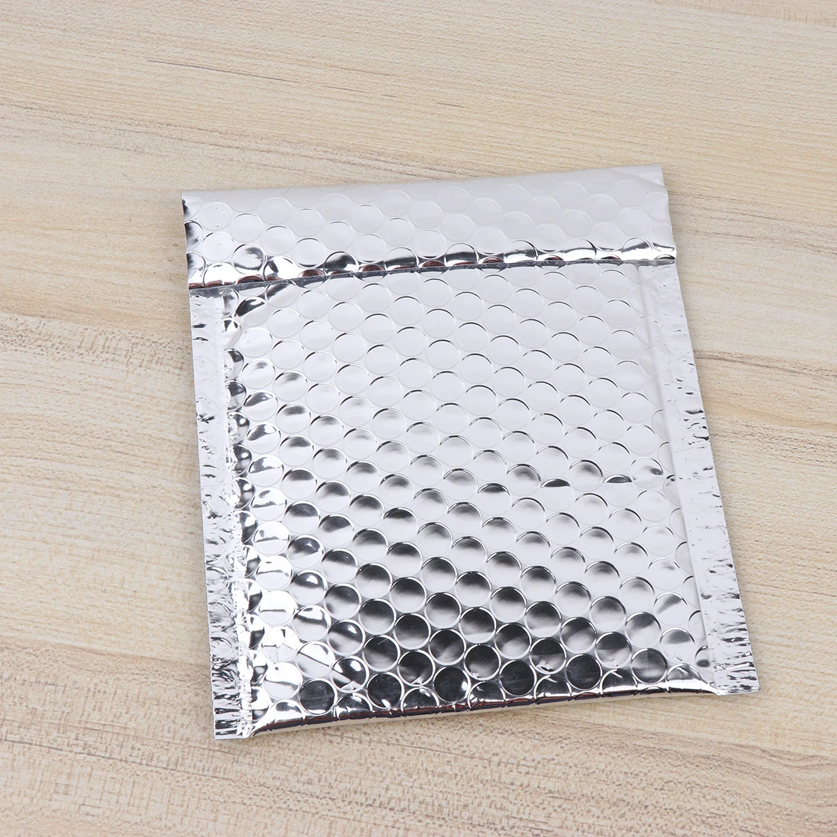 28Pcs Silver Bubble Envelope Bag Pet Aluminum Film Shockproof Waterproof Packaging Logistics Pouch for Mailing Books