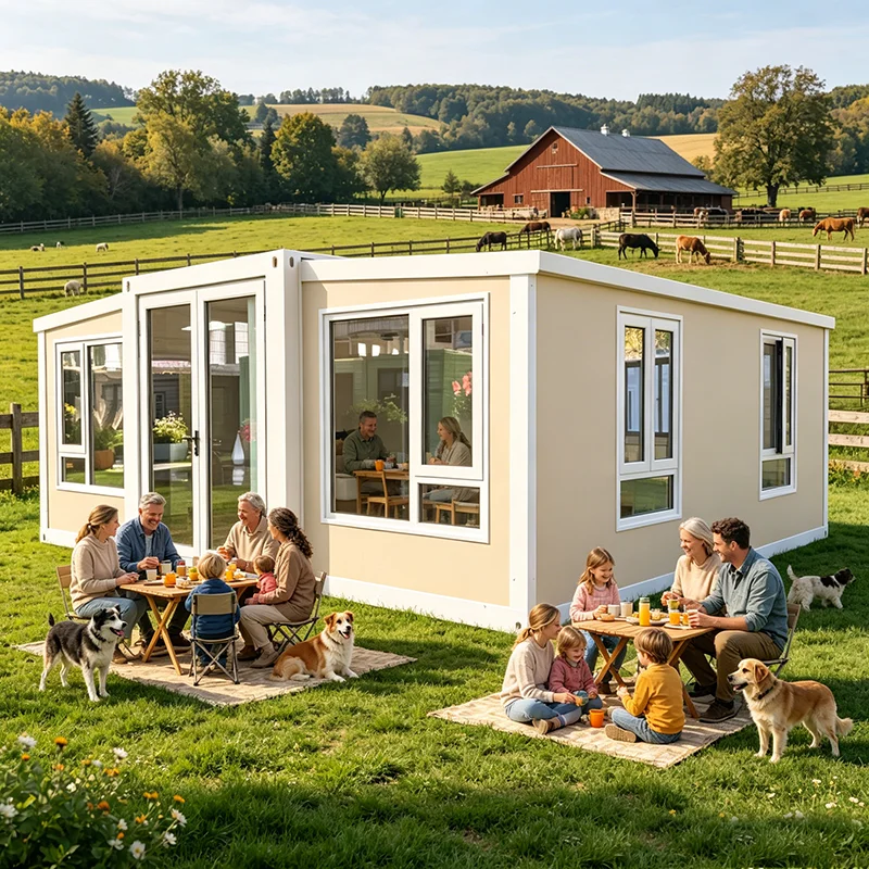 Agriculture Farm House - Składany, prefabrykowany dom kontenerowy do użytku