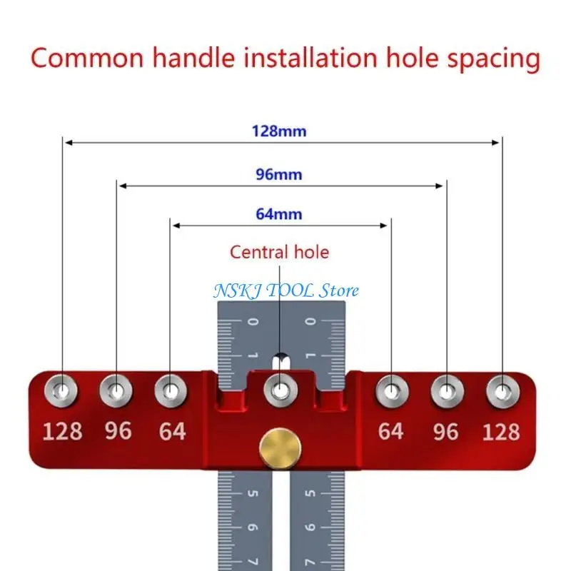 L8RC ألومنيوم سبيكة خزانة أجهزة أدوات حفر الخشب #2