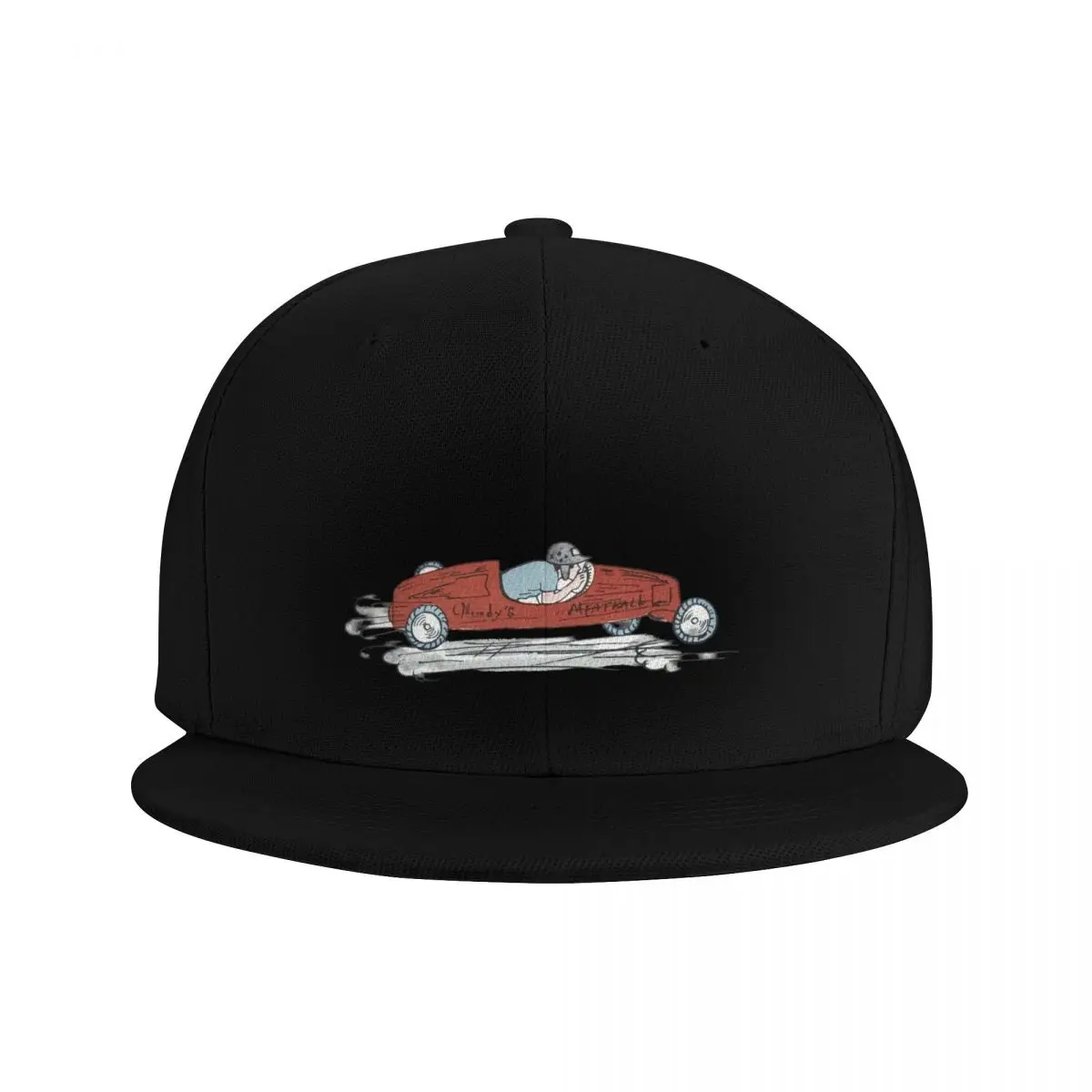 Meatball the Race Car Baseball Cap funny hat Hat Baseball Cap Elegant Women's Hats Men's