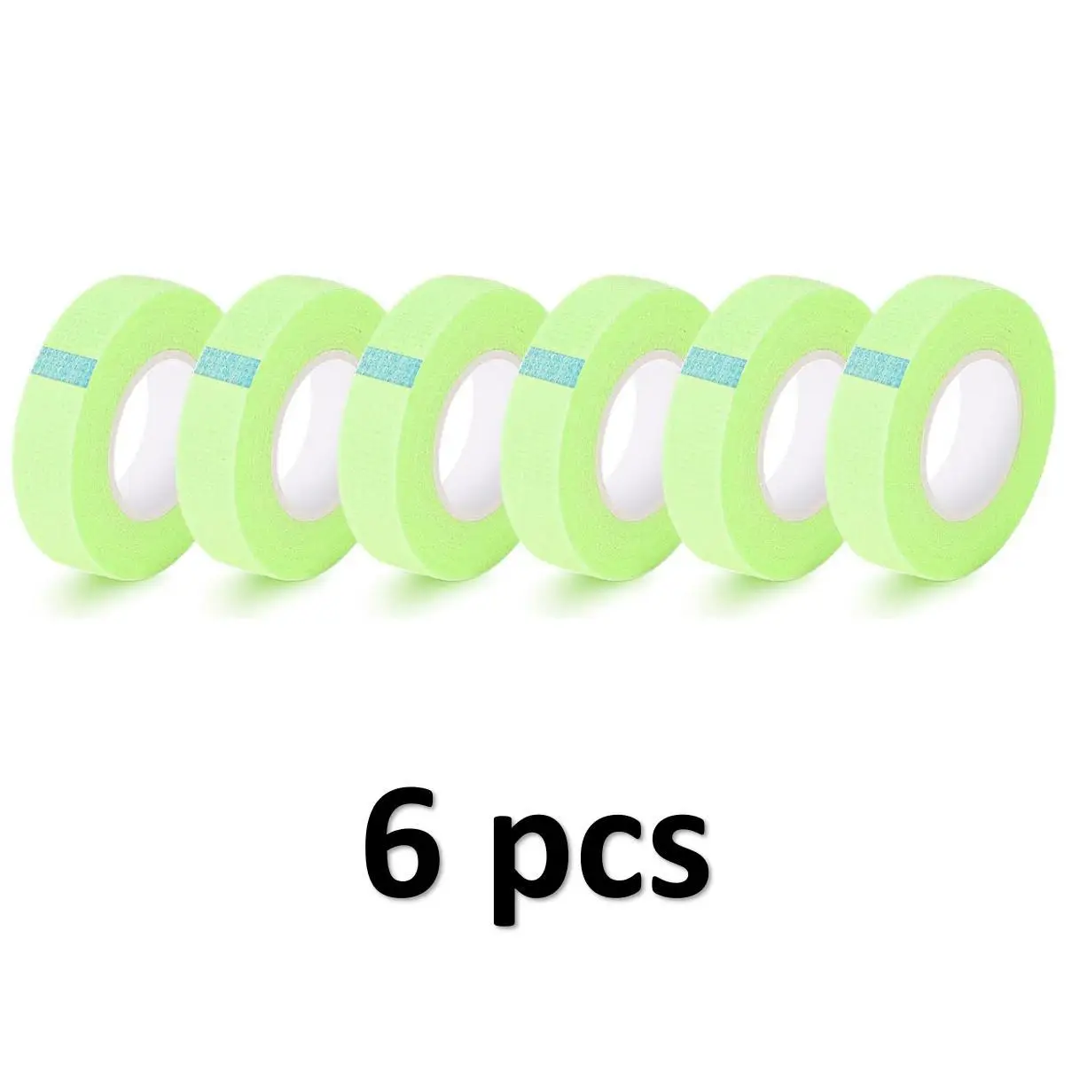 3/6 Rollen japanisches Isolierband für Wimpernverlängerung, fusselfreie Unter-Augen-Pads, atmungsaktives Vliesband, Papier-Wimpernpflaster