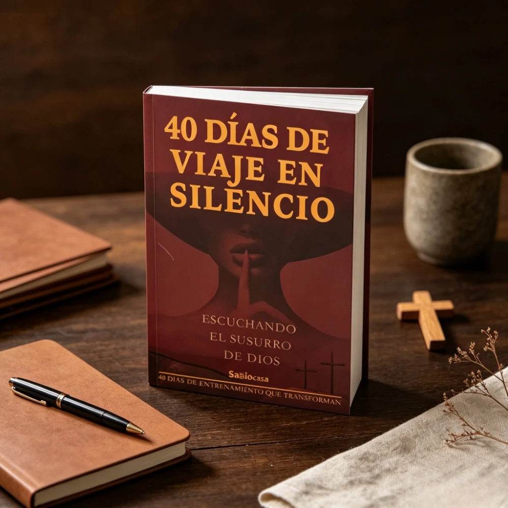 40 D í as de Viaje en Silencio Spiritual Books: Practice Listening, Spiritual Reflection, Self Transformation Reading