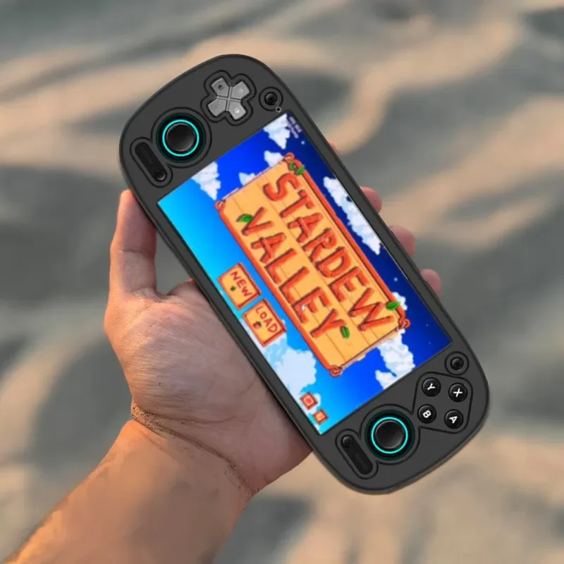 for Retroid Pocket 5 Silicone Protective Case Dust-proof Drop-proof Soft Cover for PR5 Game Handheld Console Accessories