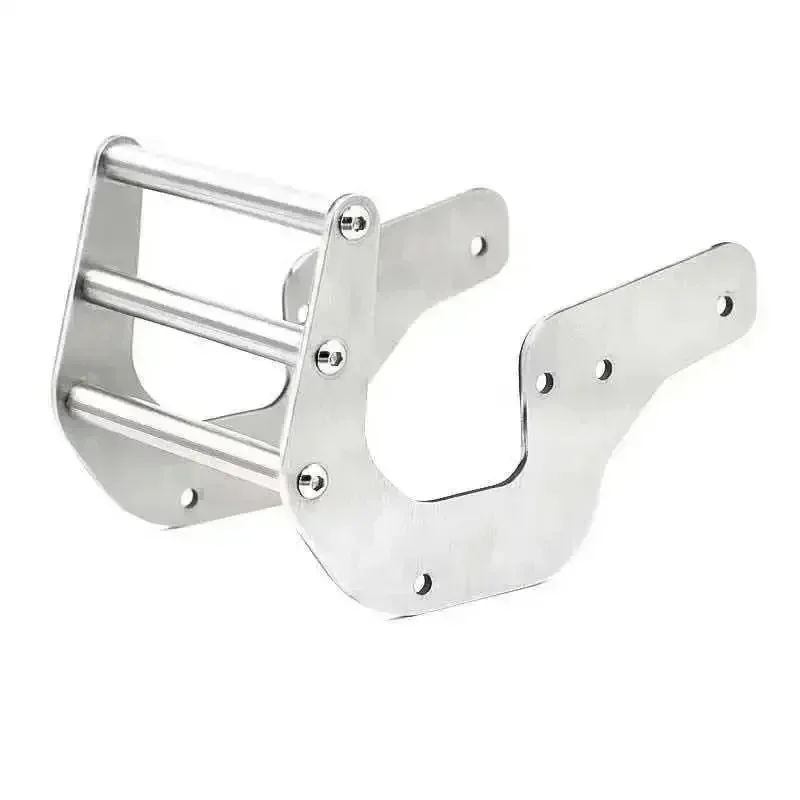 Metal Front Bumper and Chassis Armor Axle Protector for LOSI LMT 4WD Solid Axle Monster Truck RC Car Upgrade Parts Accessories