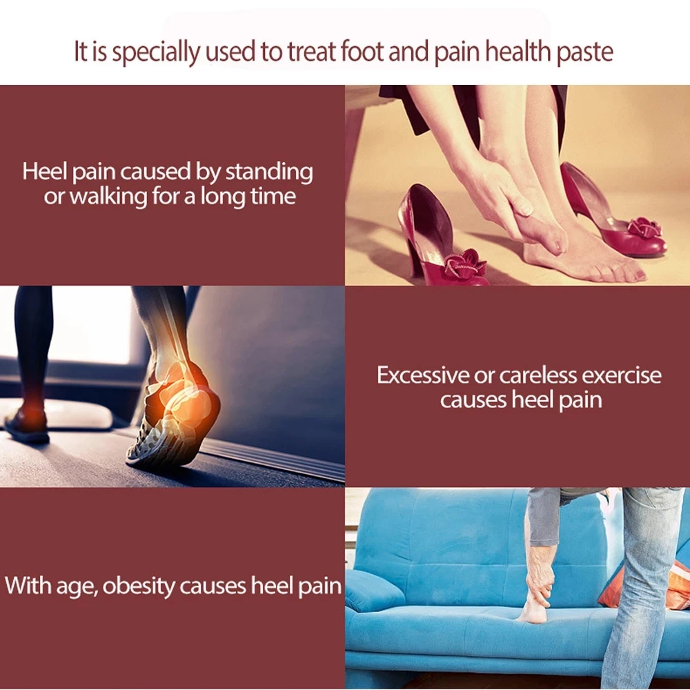 10/30/50pcs Heel Pain Plaster Pain Relief Patch Feet Care Treatment Patches Foot Care Tool Herbal Bone Spurs Achilles Tendonitis