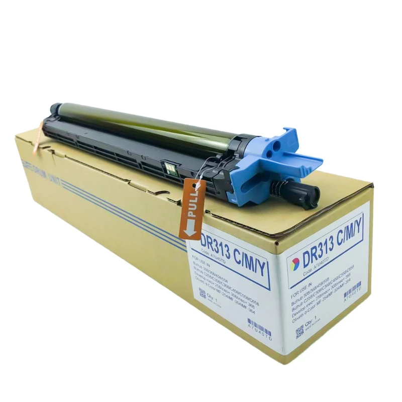 

Барабан DR313K, черный 130K A7U40TD CMY 130K для KONICA MINOLTA Bizhub C258 C308 C368 C458 C558 C658 DR313 A7U40RD