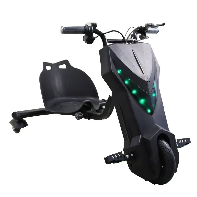 Electric Three Wheel Drift Car Detachable Somatosensory Adult Tail Flicking Balance Vehicle Square Stall Taxi Toy