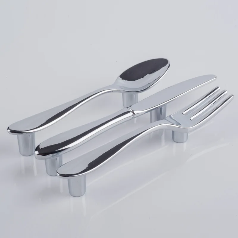 2025 Cutlery Handles Knife, Fork and Spoon Creative Furniture Handles Boutique Drawer Cabinets Kitchen Handles