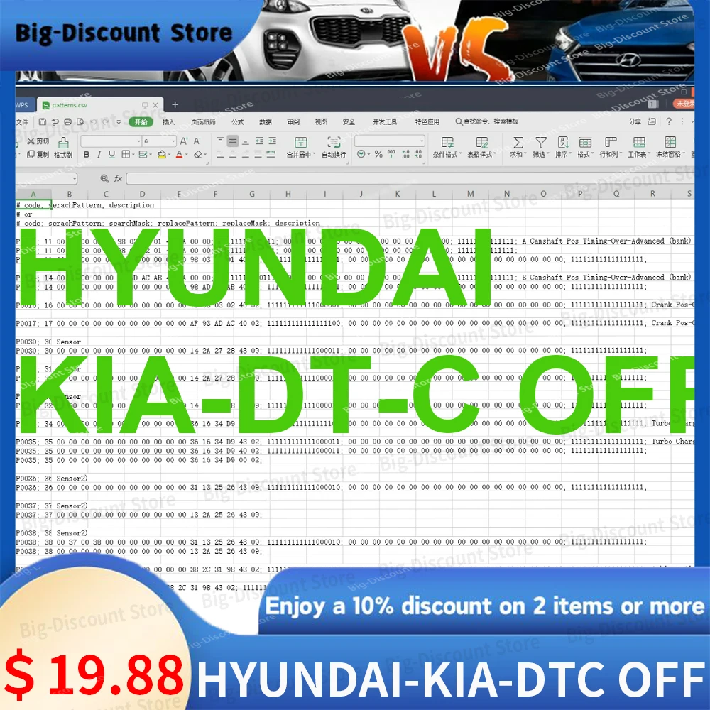 Car software For HYU-NDAI for KI-A D-T-C OFF SIM2K-2XX D-TC Disa-bled 2024 newest support Windows 10 support English send CD USB