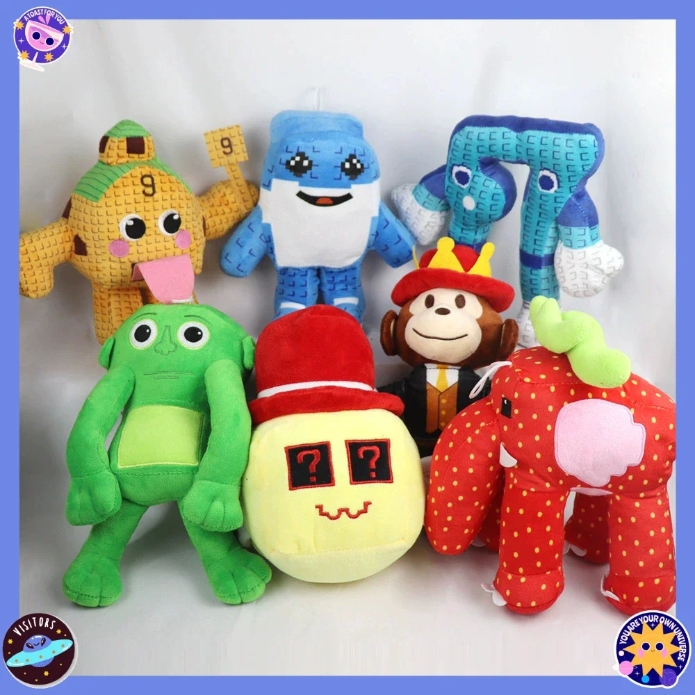 Gran oferta, rouba un cerebro, colgante creativo de felpa de dibujos animados, mochila de algodón, juguete para niños, adorno coleccionable, regalos de cumpleaños