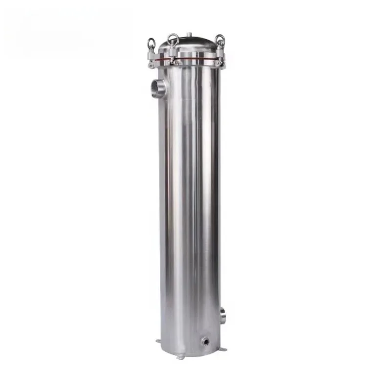 High-quality cartridge filter flanged stainless steel precision filter has a good filtration effect on water treatment