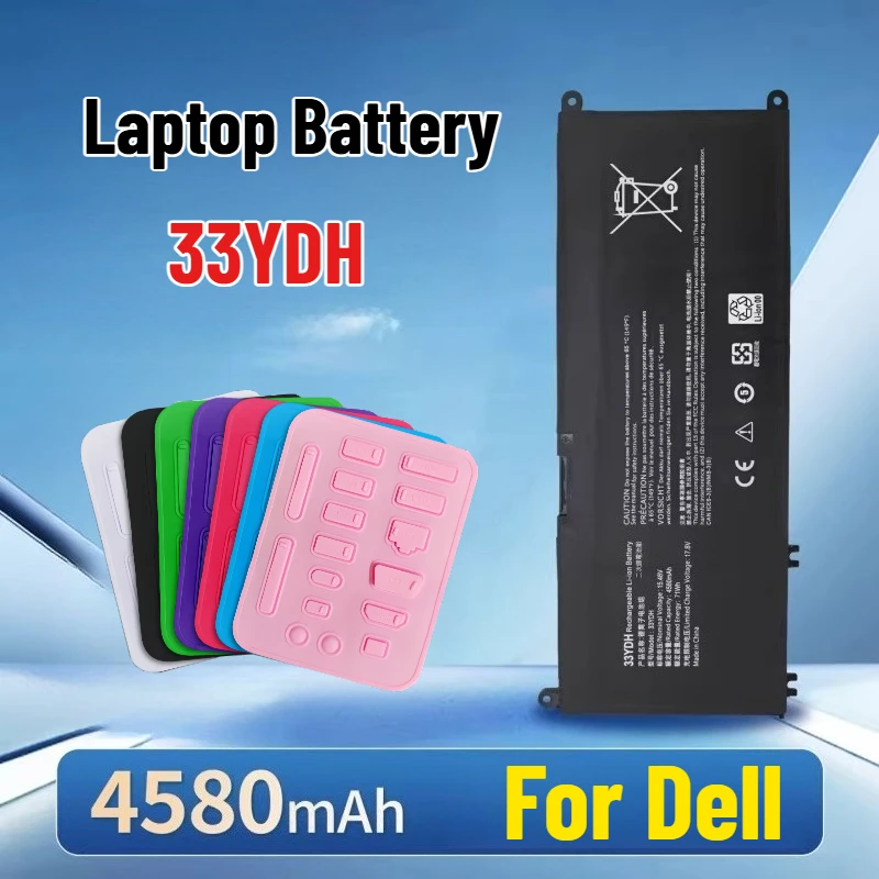

Laptop Battery for Dell Inspiron G3 3579 3779 G5 5587 G7 7588 7778 33YDH