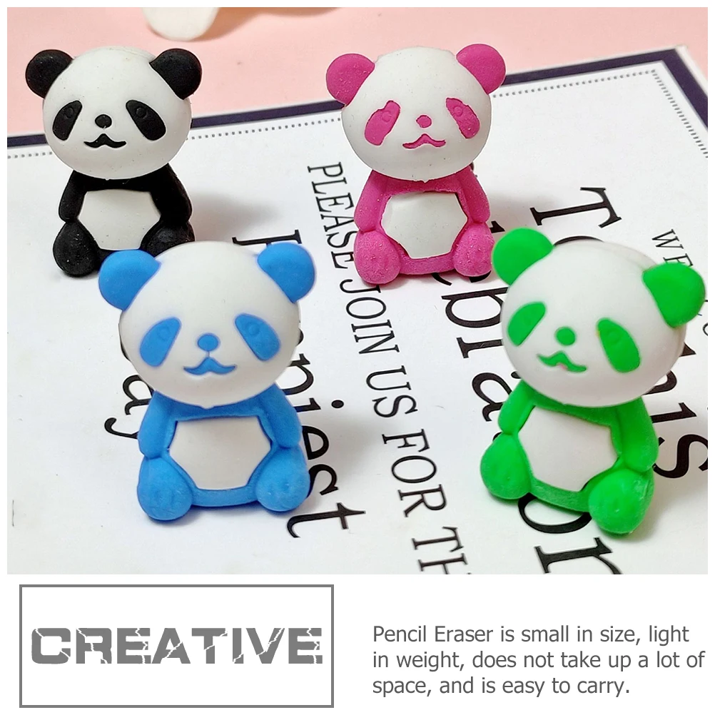 

36 pcs Eraser Mini Animal Cool Fun Students Holiday Bulk Small Size Lightweight Safe Pencil Marks Decoration