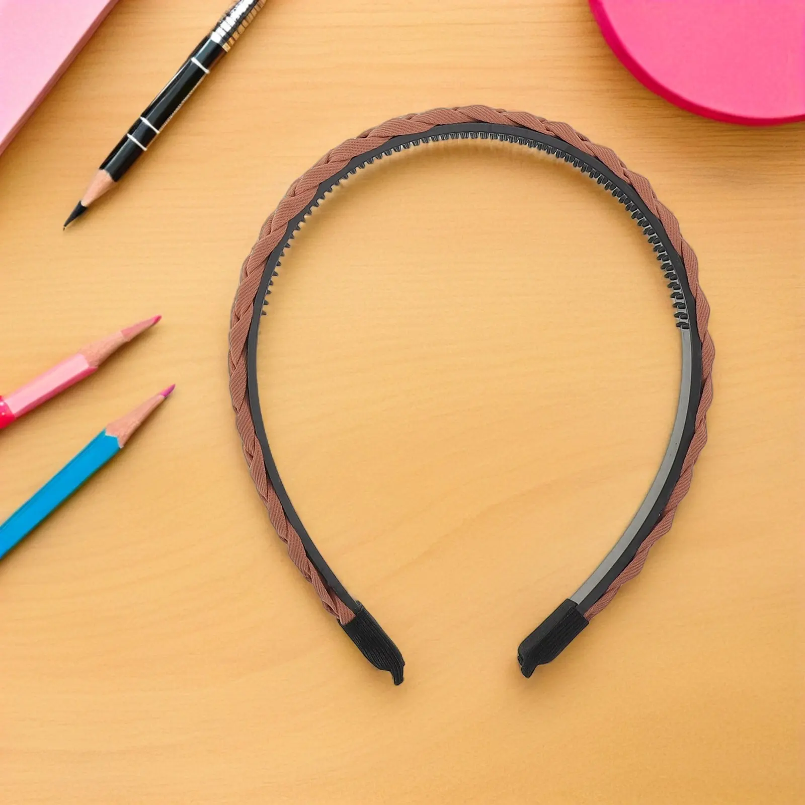 

Набор из 4 плетеных повязок для волос с зубчиками, нескользящие повязки-твисты для женщин и девушек, для умывания, фитнеса, удобные аксессуары для волос