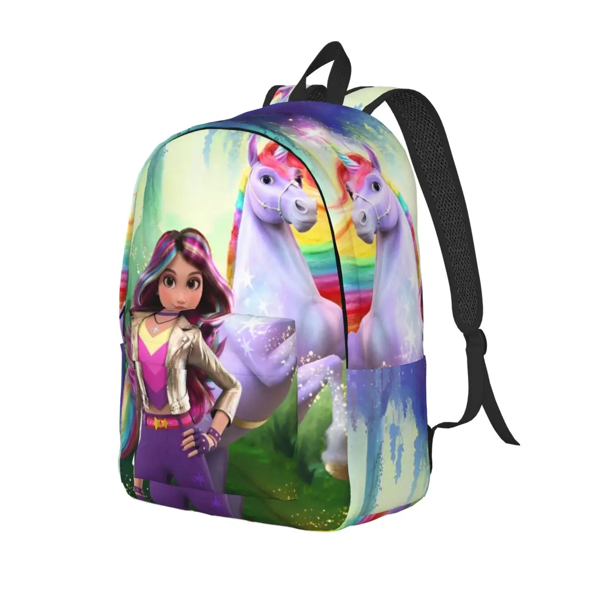 Unicorns A-Academy Animation Girls Backpack Men Women Teenage Business Daypack Cartoon Cute Laptop Computer Shoulder Bag Sports