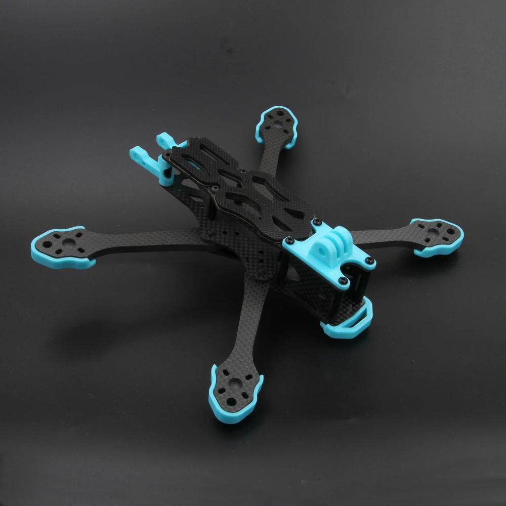 FPV Drone 3D printed Printing  Accessories Antenna/Camera mount Arm Protective Seat TPU Parts for APEX HD DC 5-7 inch RC Frame