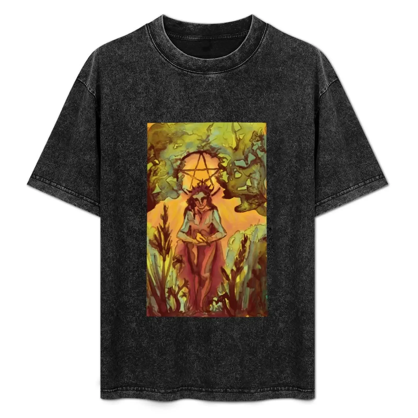 

Queen of Pentacles T-Shirt t shirts for man graphic funny essential t shirt man graphic t shirt shirt man plain T-Shirt