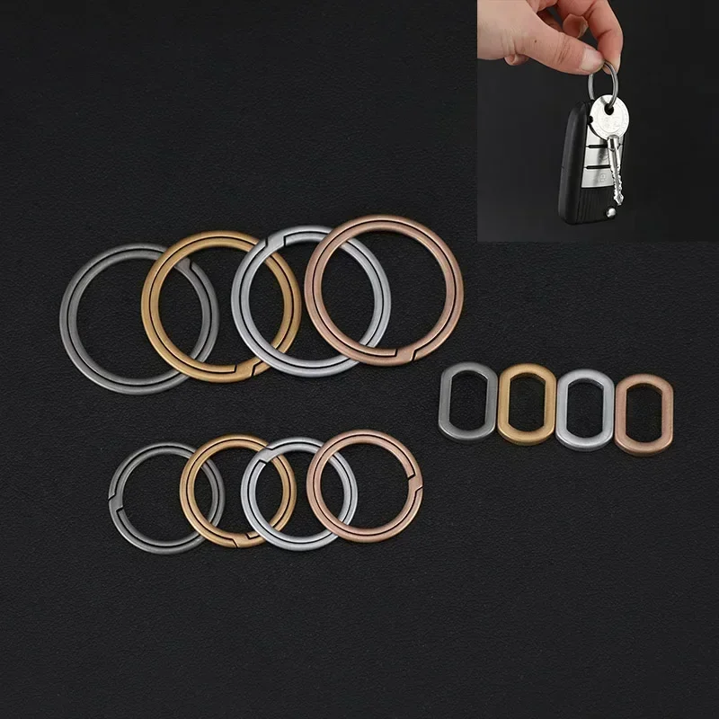 

Цельный новый стиль, титановый брелок для ключей, сверхлегкий брелок с пряжкой, подвеска для мужчин, креативный подарок, мужской автомобильный брелок для ключей, уличные инструменты