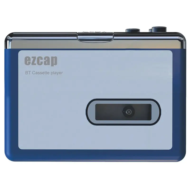 ezcap-bluetooth対応ウォークマンポータブルカセットテーププレーヤー、スピーカー対応設計、ヘッドフォン出力対応