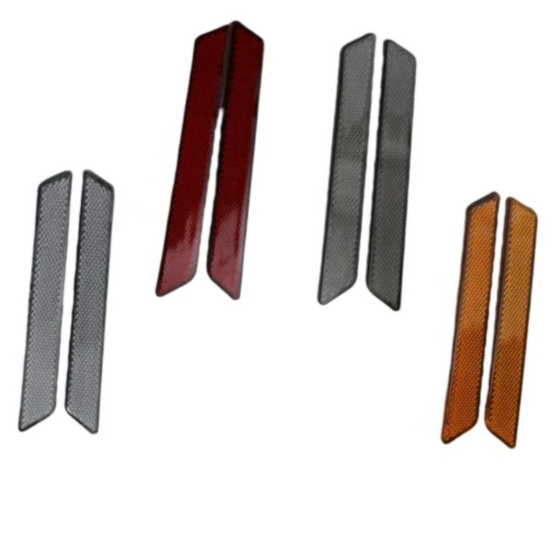 Motorcycle  Front Fork Leg Reflector Covers with Warning Stickers  for Harley Touring Road Glide Street Glide 2014-up